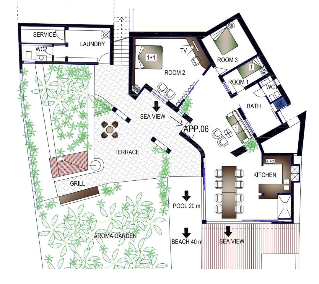 Bella Vista House Apartments, Hot Pool And Jacuzzi Trogir